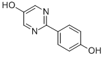 structure of CAS# 142172-97-2, 2-(4-Hydroxyphenyl)-5-Pyrimidinol;5-Pyrimidinol,2-(4-Hydroxyphenyl)-(9CI);2-(4-HYDROXYPHENYL)-5-PYRIMIDINOL  90%;2-(4-HYDROXYPHENYL)-5-PYRIMIDINOL