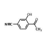 CAS#: 14221-77-3， 4-Acetyl-3-Hydroxybenzonitrile