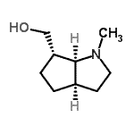 CAS#: 142434-08-0， [(3aR,6S,6aS)-1-Methyl-3,3A,4,5,6,6A-Hexahydro-2H-Cyclopenta[b]Pyrrol-6-Yl]Methanol