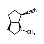 CAS#: 142434-10-4， (3aR,6R,6aS)-1-Methyloctahydrocyclopenta[b]Pyrrole-6-Carbonitrile