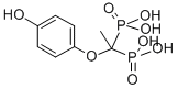 CAS#: 142523-38-4， [1-(4-Hydroxyphenoxy)-1-Phosphonoethyl]Phosphonic Acid