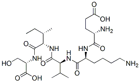 CAS#: 142525-10-8， (4S)-4-Amino-5-[[(2S)-6-Amino-1-[[(2S)-1-[[(2S,3S)-1-[[(2S)-1,3-Dihydroxy-1-Oxopropan-2-Yl]Amino]-3-Methyl-1-Oxopentan-2-Yl]Amino]-3-Methyl-1-Oxobutan-2-Yl]Amino]-1-Oxohexan-2-Yl]Amino]-5-Oxopentanoic Acid
