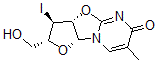 CAS#: 142545-11-7， 2,2'-Anhydro-1-(3'-Deoxy-3'-Iodoarabinofuranosyl)Thymine