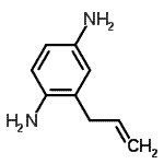 CAS#: 142627-24-5， 2-Allyl-1,4-Benzenediamine
