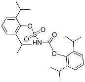 CAS#: 142642-31-7， [2,6-Di(Propan-2-Yl)Phenyl] N-[2,6-Di(Propan-2-Yl)Phenoxy]Sulfonylcarbamate
