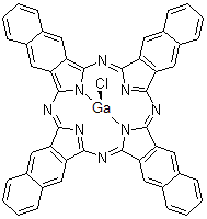 CAS#: 142700-78-5， Gallium(III)-2,3-naphthalocyanine chloride