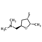 CAS#: 142722-62-1， (5S)-2,5-Anhydro-1,3,4-Trideoxy-1-(Dimethylamino)-4-Fluoro-5-Methyl-D-Erythro-Pentitol