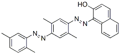 structure of CAS# 14288-70-1, 1-[2-[4-[2-(2,5-Dimethylphenyl)Diazenyl]-2,5-Dimethylphenyl]Diazenyl]-2-Naphthalenol;1-[[4-(2,5-Dimethylphenyl)Diazenyl-2,5-Dimethylphenyl]Hydrazinylidene]Naphthalen-2-One;(1Z)-1-[[4-(2,5-Dimethylphenyl)Azo-2,5-Dimethyl-Phenyl]Hydrazono]Naphthalen-2-One;1-[[4-(2,5-Dimethylphenyl)Azo-2,5-Dimethyl-Phenyl]Hydrazono]Naphthalen-2-One