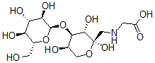 CAS#: 142937-59-5， 2-[[(2R,3S,4R,5R)-2,3,5-Trihydroxy-4-[(2R,3R,4S,5S,6R)-3,4,5-Trihydroxy-6-(Hydroxymethyl)Oxan-2-Yl]Oxyoxan-2-Yl]Methylamino]Acetic Acid