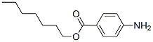 structure of CAS# 14309-40-1, 4-Aminobenzoic Acid Heptyl Ester;4-Aminobenzoic Acid Heptyl Ester;Heptyl P-Aminobenzoate