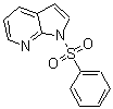 结构式 CAS# 143141-23-5, 1-(苯磺酰基)-1H-吡咯并[2,3-b]吡啶