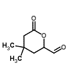 CAS#: 143192-19-2， 4,4-Dimethyl-6-Oxotetrahydro-2H-Pyran-2-Carbaldehyde