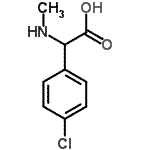 CAS#: 143209-97-6， (4-Chlorophenyl)(Methylamino)Acetic Acid