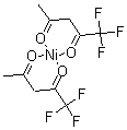 structure of CAS# 14324-83-5, Bis(1,1,1-Trifluoro-2,4-Pentanedionato)-Nickel;Nickel(II) 1,1,1-Trifluoro-2,4-Pentanedionate Dihydrate;Bis-(1,1,1-Trifluoro-2,4-Pentanedionato-O,O'')-Nickel;Nickel 1,1,1-Trifluoro 2,4-Pentanedionate Dihydrate