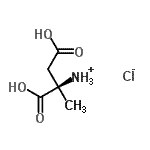 CAS#: 143282-41-1， (2R)-1,2-Dicarboxy-2-Propanaminium Chloride
