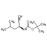 CAS#: 143327-83-7， 2-Methyl-2-Propanyl [(3S)-5-Methyl-1-Hexyn-3-Yl]Carbamate