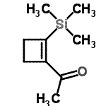 CAS#: 143370-56-3， 1-[2-(Trimethylsilyl)-1-Cyclobuten-1-Yl]Ethanone