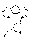 CAS#: 143412-41-3， (2R)-1-Amino-3-(9H-Carbazol-4-Yloxy)-2-Propanol