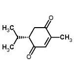 CAS#: 143437-65-4， (5S)-5-Isopropyl-2-Methyl-2-Cyclohexene-1,4-Dione