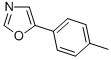 structure of CAS# 143659-19-2, 5-(4-Methylphenyl)-Oxazole;5-(4-METHYLPHENYL)-1,3-OXAZOLE;4-(1,3-Oxazol-5-Yl)Toluene;5-(4-METHYLPHENYL)OXAZOLE