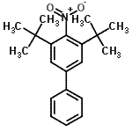 CAS#: 143726-80-1， 3,5-Bis(2-Methyl-2-Propanyl)-4-Nitrobiphenyl