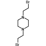 CAS#: 143757-52-2， 1,4-Bis(2-Bromoethyl)Piperazine