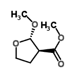 CAS#: 143789-15-5， Methyl (2S,3S)-2-Methoxytetrahydro-3-Furancarboxylate