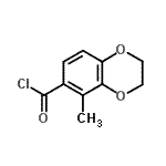 CAS#: 143809-23-8， 5-Methyl-2,3-Dihydro-1,4-Benzodioxine-6-Carbonyl Chloride