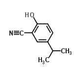 CAS#: 143912-49-6， 2-Hydroxy-5-Isopropylbenzonitrile