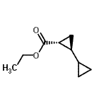 CAS#: 144072-15-1， Ethyl (1S,2R)-1,1'-Bi(Cyclopropyl)-2-Carboxylate