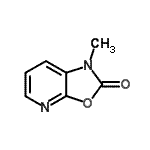 CAS 登录号：144141-38-8， 1-甲基[1,3]恶唑并[5,4-b]吡啶-2(1H)-酮