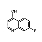 CAS#: 144147-01-3， 7-Fluoro-4-Methylquinoline