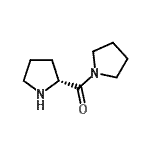 CAS#: 144243-45-8， (2R)-2-Pyrrolidinyl(1-Pyrrolidinyl)Methanone