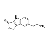 CAS#: 144259-19-8， 7-Ethoxy-1,4-Dihydro-3H-Furo[3,4-b]Indol-3-One