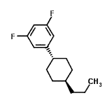 CAS#: 144261-13-2， 1,3-Difluoro-5-(trans-4-Propylcyclohexyl)Benzene