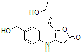 CAS 登录号：144398-01-6， 5-(3-羟基丁-1-烯基)-4-[[4-(羟基甲基)苯基]氨基]四氢呋喃-2-酮