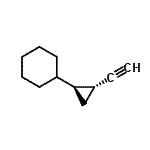 CAS#: 144448-12-4， [(1S,2R)-2-Ethynylcyclopropyl]Cyclohexane