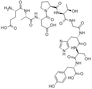 CAS#: 144449-86-5， L-alpha-Glutamyl-L-Alanyl-L-alpha-Aspartyl-L-Prolyl-L-Threonylglycyl-L-Histidyl-L-Seryl-L-Tyrosine