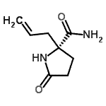 CAS#: 144466-58-0， 2-Allyl-5-Oxo-L-Prolinamide