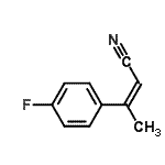 CAS#: 144477-79-2， (2Z)-3-(4-Fluorophenyl)-2-Butenenitrile