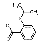 CAS#: 144672-61-7， 2-(Isopropylsulfanyl)Benzoyl Chloride
