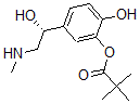 CAS#: 144750-97-0， [2-Hydroxy-5-[(1R)-1-Hydroxy-2-Methylaminoethyl]Phenyl] 2,2-Dimethylpropanoate