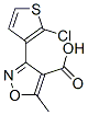 CAS#: 14483-57-9， 3-(2-Chloro-3-Thienyl)-5-Methylisoxazole-4-Carboxylic Acid