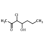 CAS#: 144969-19-7， 3-Chloro-4-Hydroxy-2-Heptanone