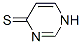 structure of CAS# 1450-86-8, 4(1H)-Pyrimidinethione;4-Pyrimidinethiol;Nsc49079