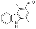 structure of CAS# 14501-66-7, 1,4-Dimethyl-3-Formylcarbazole;1,4-Dimethyl-9H-Carbazole-3-Carboxaldehyde;Nsc 98667;Nciopen2_006496