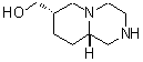 structure of CAS# 145012-50-6, (7S,9aS)-Octahydro-2H-Pyrido[1,2-a]Pyrazin-7-Ylmethanol;((7S,9AS)-OCTAHYDRO-1H-PYRIDO[1,2-A]PYRAZIN-7-YL)METHANOL;(7S,9AS)-OCTAHYDRO-2H-PYRIDO[1,2-A]PYRAZIN-7-YLMETHANOL;MFCD08275068