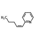 CAS#: 145091-66-3， 2-[(1Z)-1-Penten-1-Yl]Pyridine