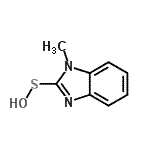 CAS#: 145120-74-7， 1-Methyl-1H-Benzimidazole-2-sulfenic acid