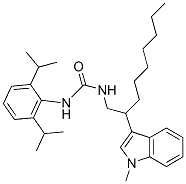 CAS#: 145131-39-1， 3-[2,6-Di(Propan-2-Yl)Phenyl]-1-[2-(1-Methylindol-3-Yl)Nonyl]Urea